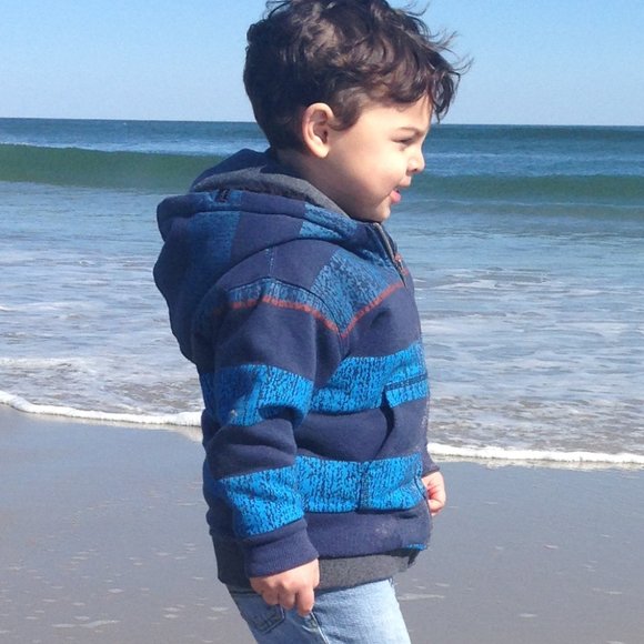 Quiksilver Boys Sherpa Lined Hoodie Sweatshirt - Picture 2 of 4